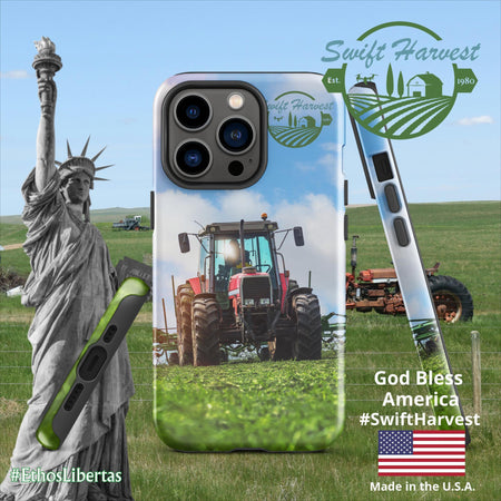 swiftharvest.net Glossy / iPhone 13 Pro Swift Harvest Tractor Tough Case for iPhone®