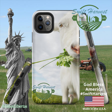 swiftharvest.net Matte / iPhone 11 Pro Max Swift Harvest Goat Tough Case for iPhone®