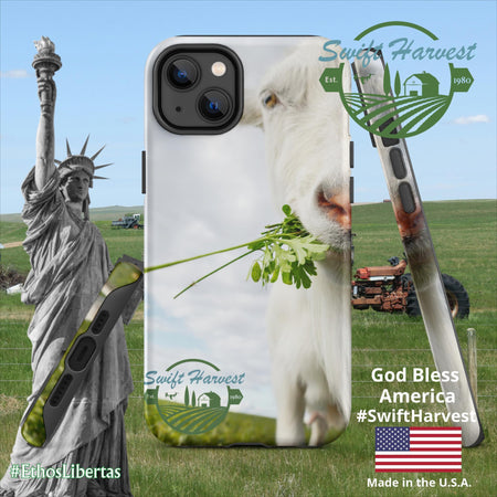 swiftharvest.net Matte / iPhone 14 Plus Swift Harvest Goat Tough Case for iPhone®