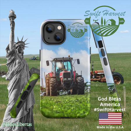 swiftharvest.net Matte / iPhone 14 Swift Harvest Tractor Tough Case for iPhone®