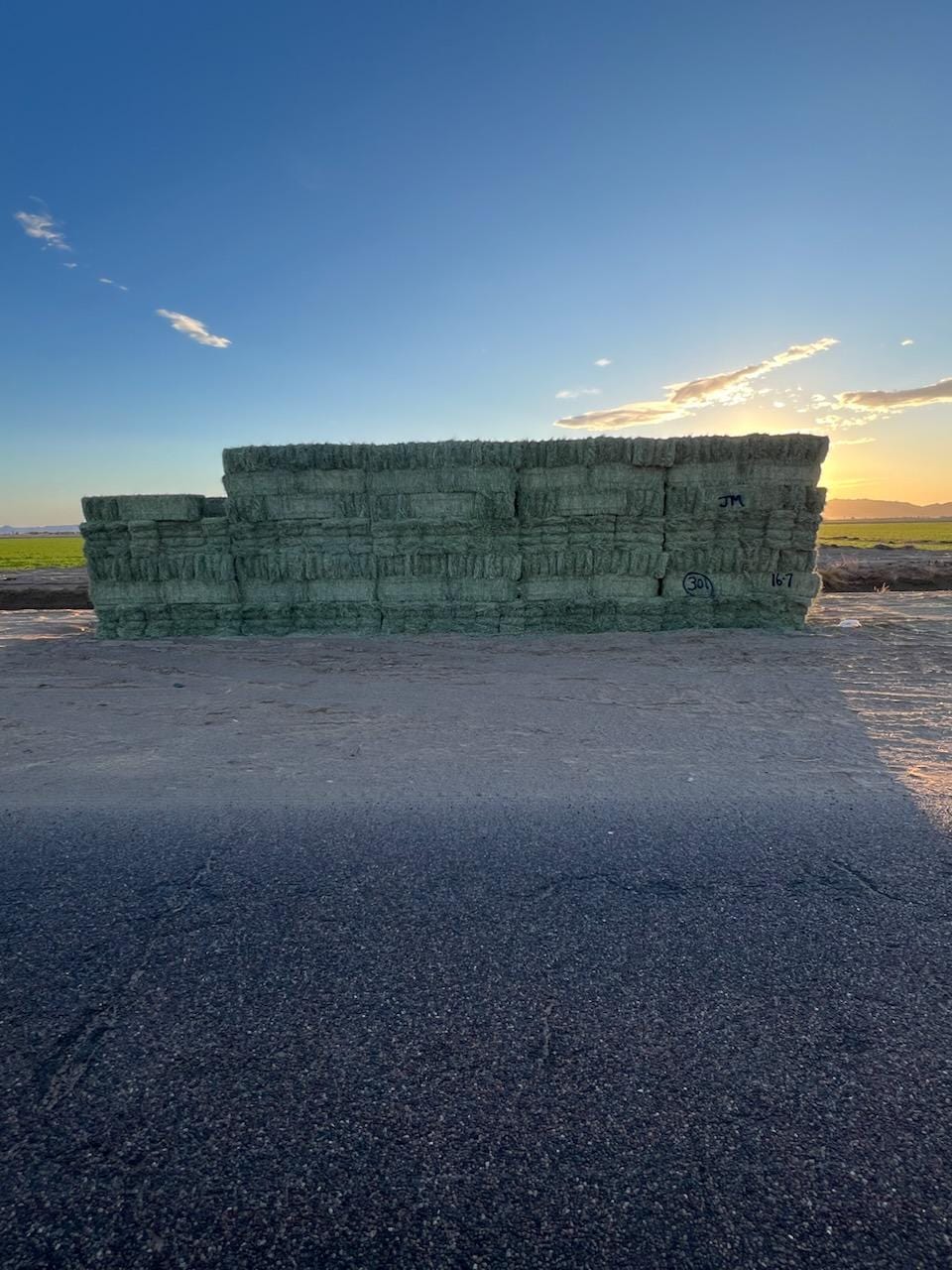 Martinez Farms bermuda small bales 16-7 AZ Bermuda Small Bales