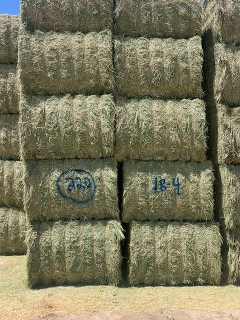 Martinez Farms Big Bale Alfalfa 18-4   Alfalfa Test Hay Big Bales