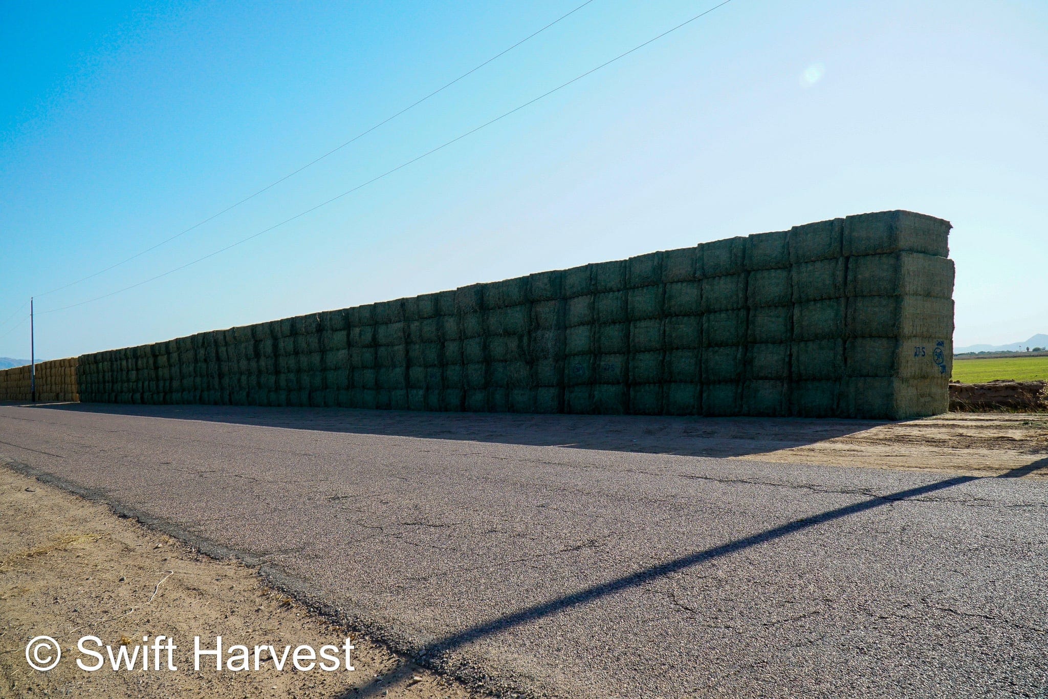 Martinez Farms Big Bale Alfalfa 27-5 Auction AZ Fair/Good  AZ Alfalfa Big Bales CP 20 RFV 144 TDN 57 FACS 98/110