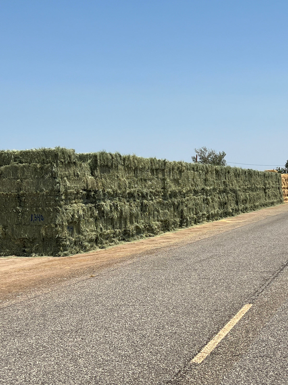 Martinez Farms Retail Bermuda Hay M1-4-24 Bermuda 3-String Hay under 100 lbs