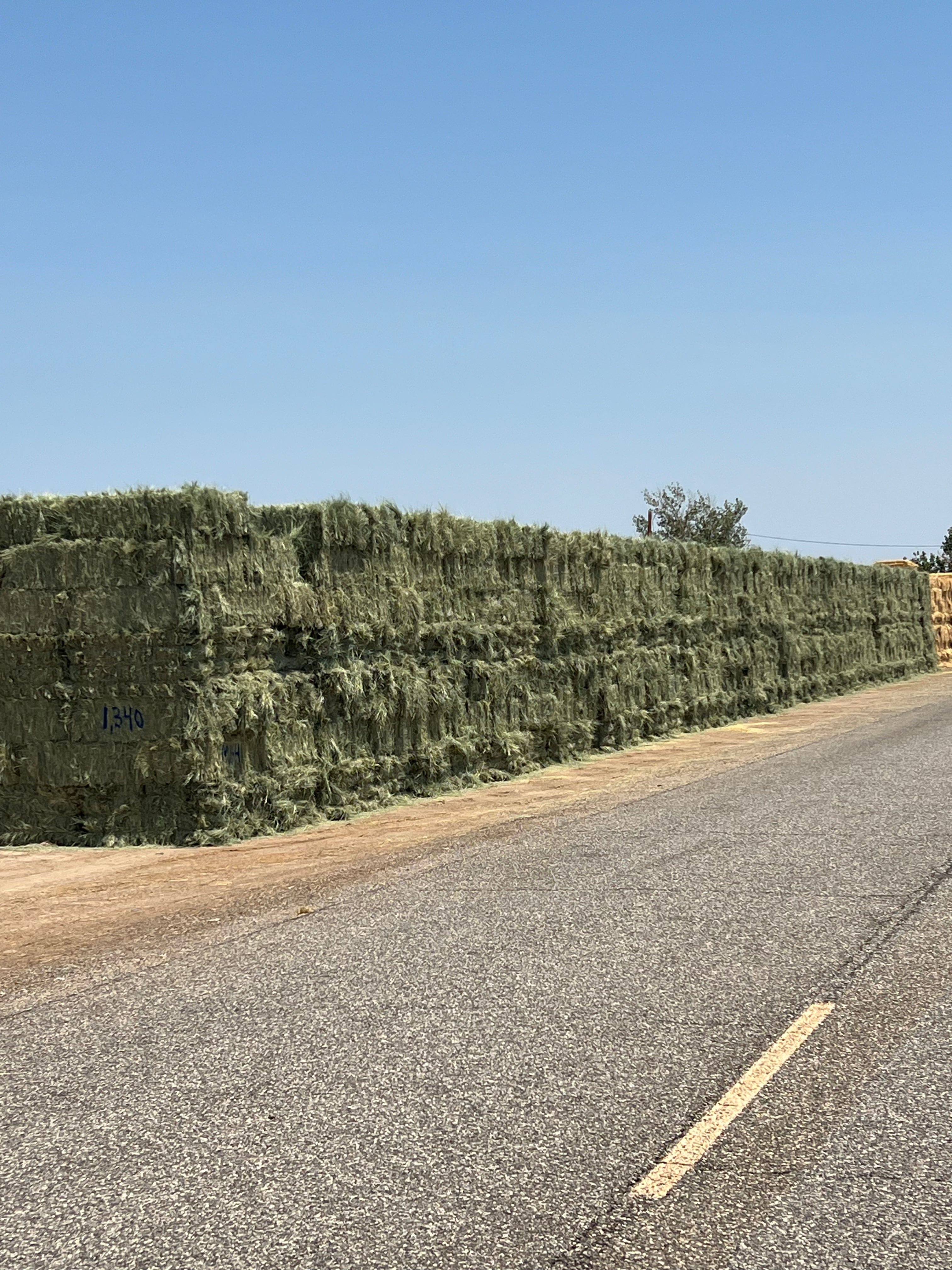 Martinez Farms Retail Bermuda Hay M1-4-24 Bermuda 3-String Hay under 100 lbs