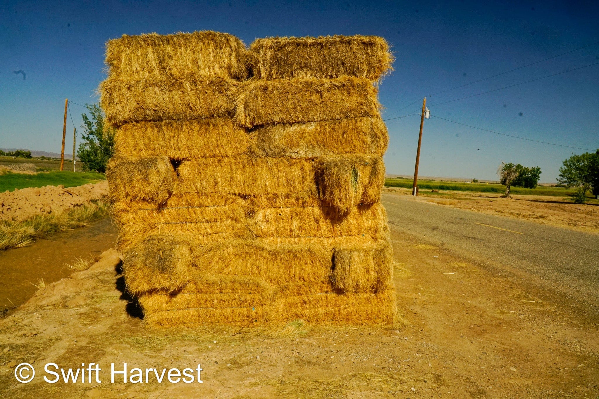 Martinez Farms Retail Bermuda Hay M1-B Bermuda 3-String Hay under 100 lbs