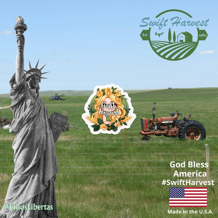 swiftharvest.net 15″×3.75″ Swift Harvest Goddess of Harvest Demeter Bubble-free stickers