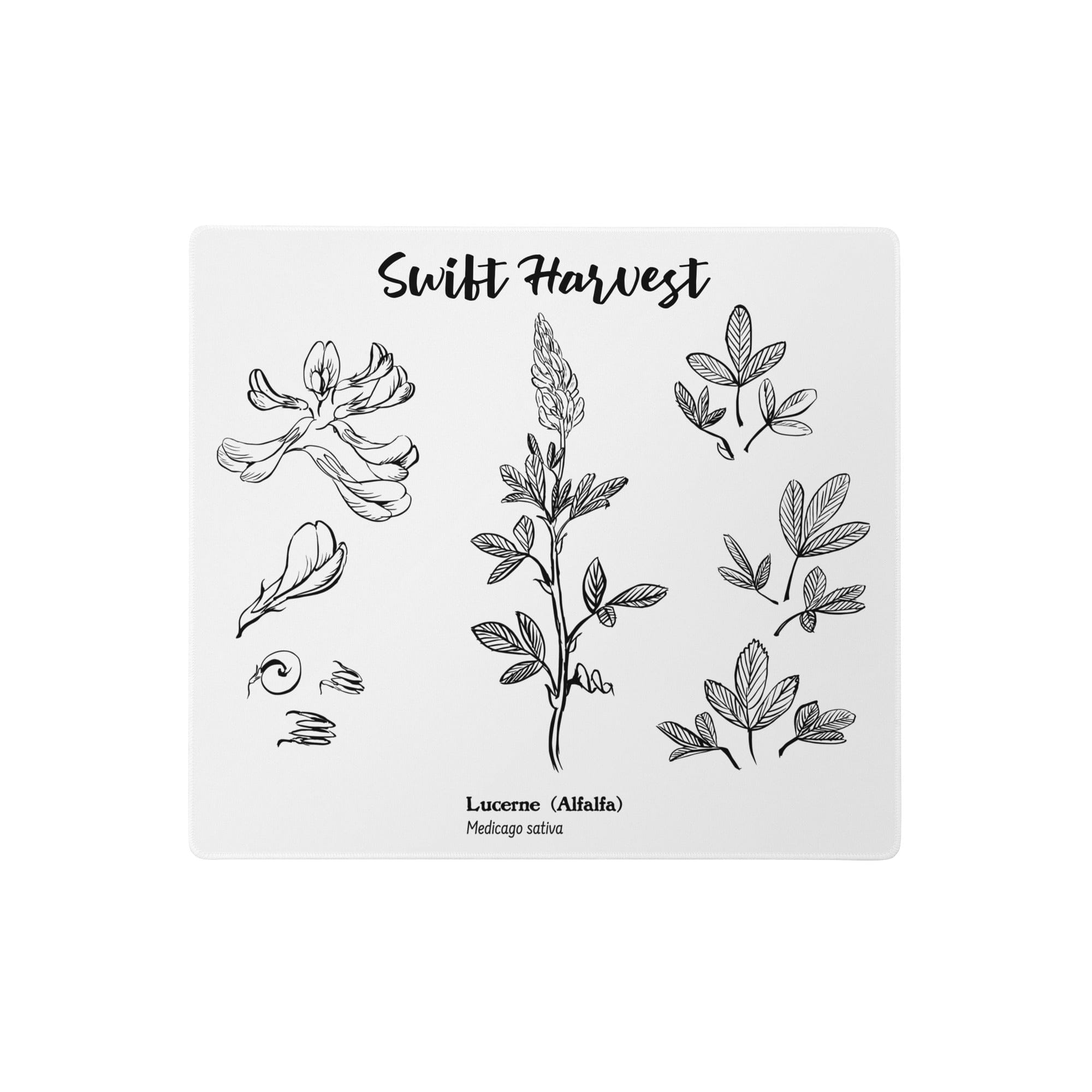 swiftharvest.net 18″×16″ Swift Harvest Alfalfa Plant Gaming mouse pad