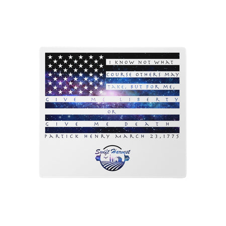 swiftharvest.net 18″×16″ USA Flag Give me Liberty or Give Me Death Gaming mouse pad