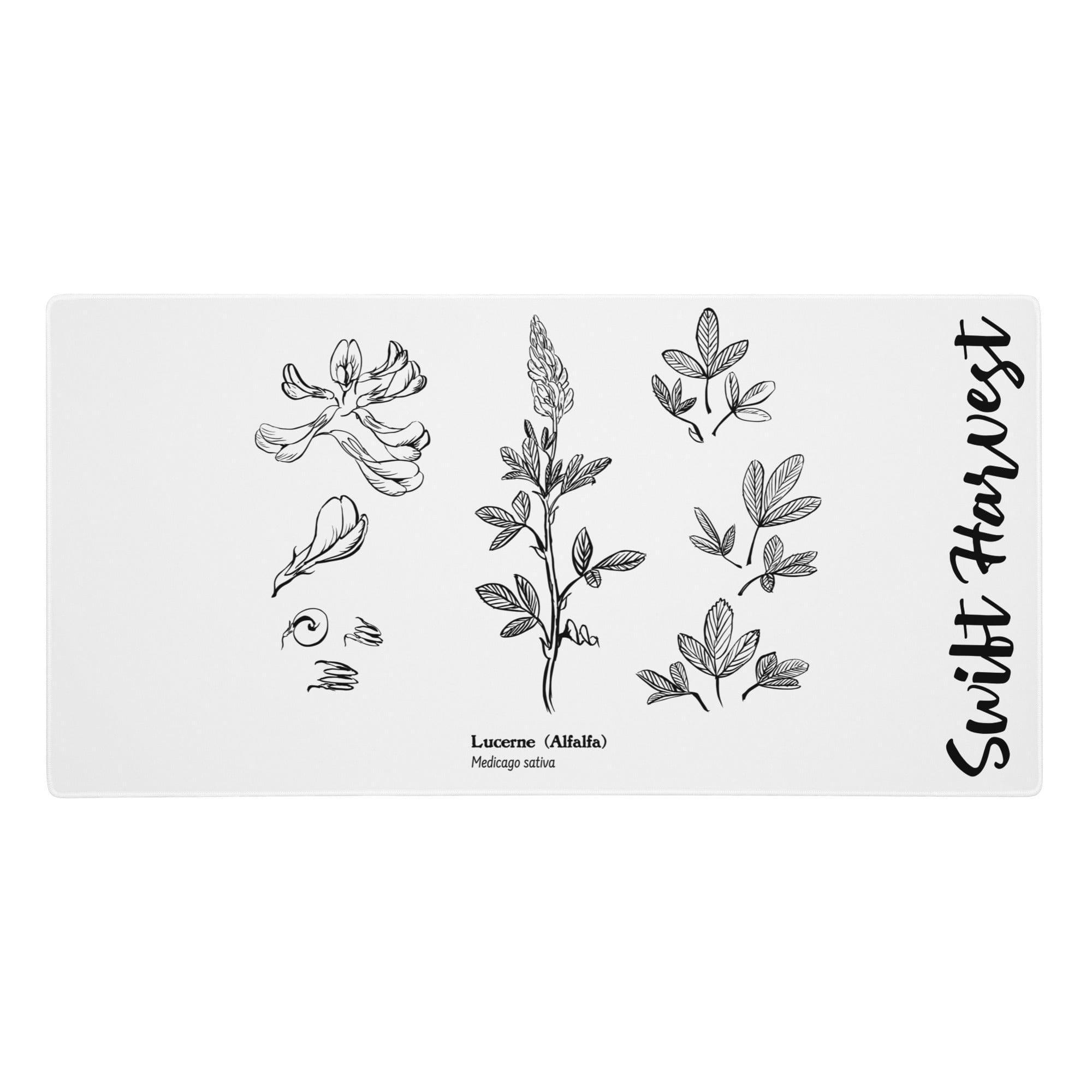 swiftharvest.net 36″×18″ Swift Harvest Alfalfa Plant Gaming mouse pad