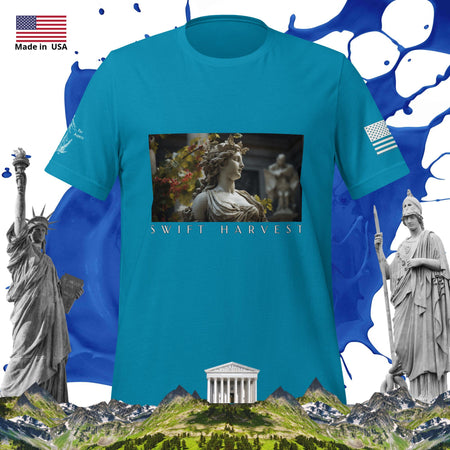 swiftharvest.net Aqua / S Harvest Goddess Demeter V1.1 Unisex t-shirt