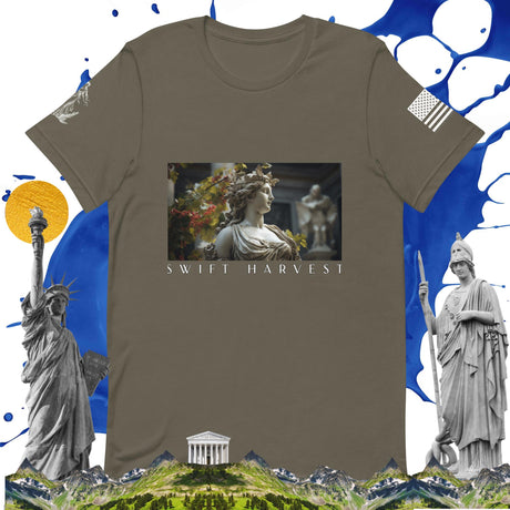 swiftharvest.net Army / S Harvest Goddess Demeter V1.0 Unisex t-shirt