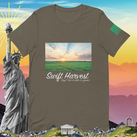 swiftharvest.net Army / S Hay!! Get it while it's Green! Unisex t-shirt