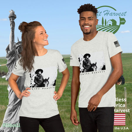 swiftharvest.net Ash / S Swift Harvest Cowboy Unisex t-shirt