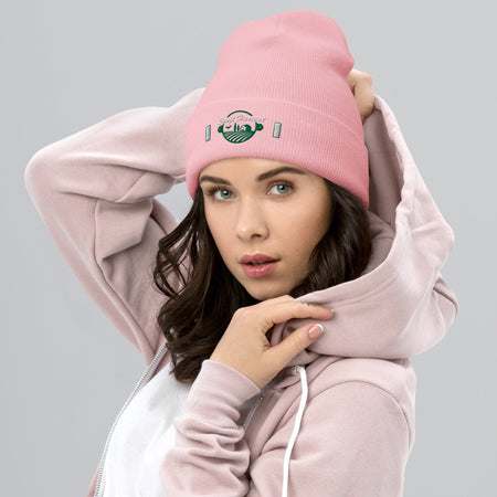 swiftharvest.net Baby Pink FOCO1 Cuffed Beanie