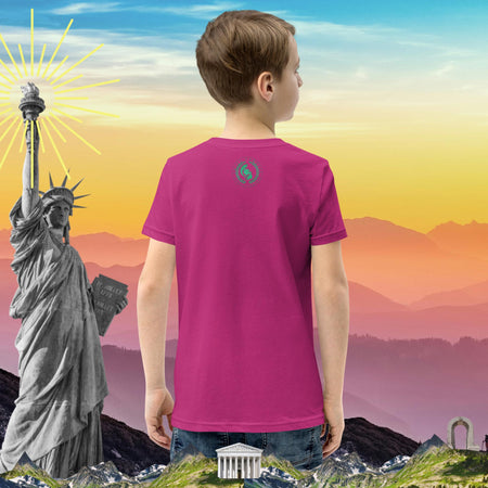 swiftharvest.net Berry / S Sunset Harvest Boys Youth Short Sleeve T-Shirt