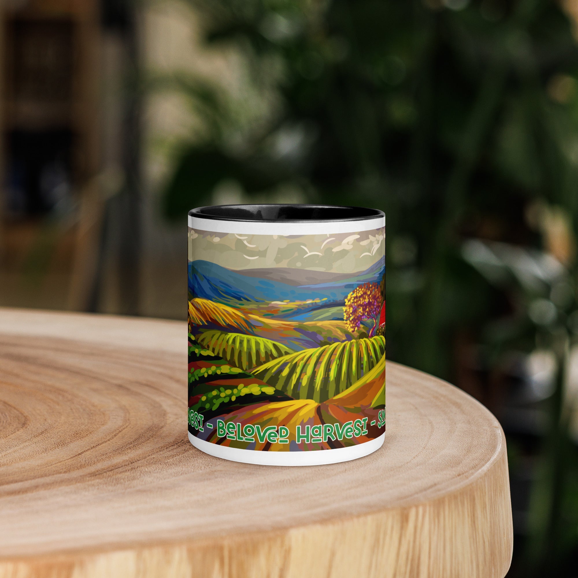 swiftharvest.net Black / 11 oz Farm Art Mug with Color Inside