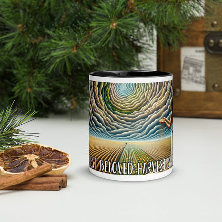 swiftharvest.net Black / 11 oz Harvest Art Blessed Harvest Beloved Harvest Swift Harvest Mug with Color Inside