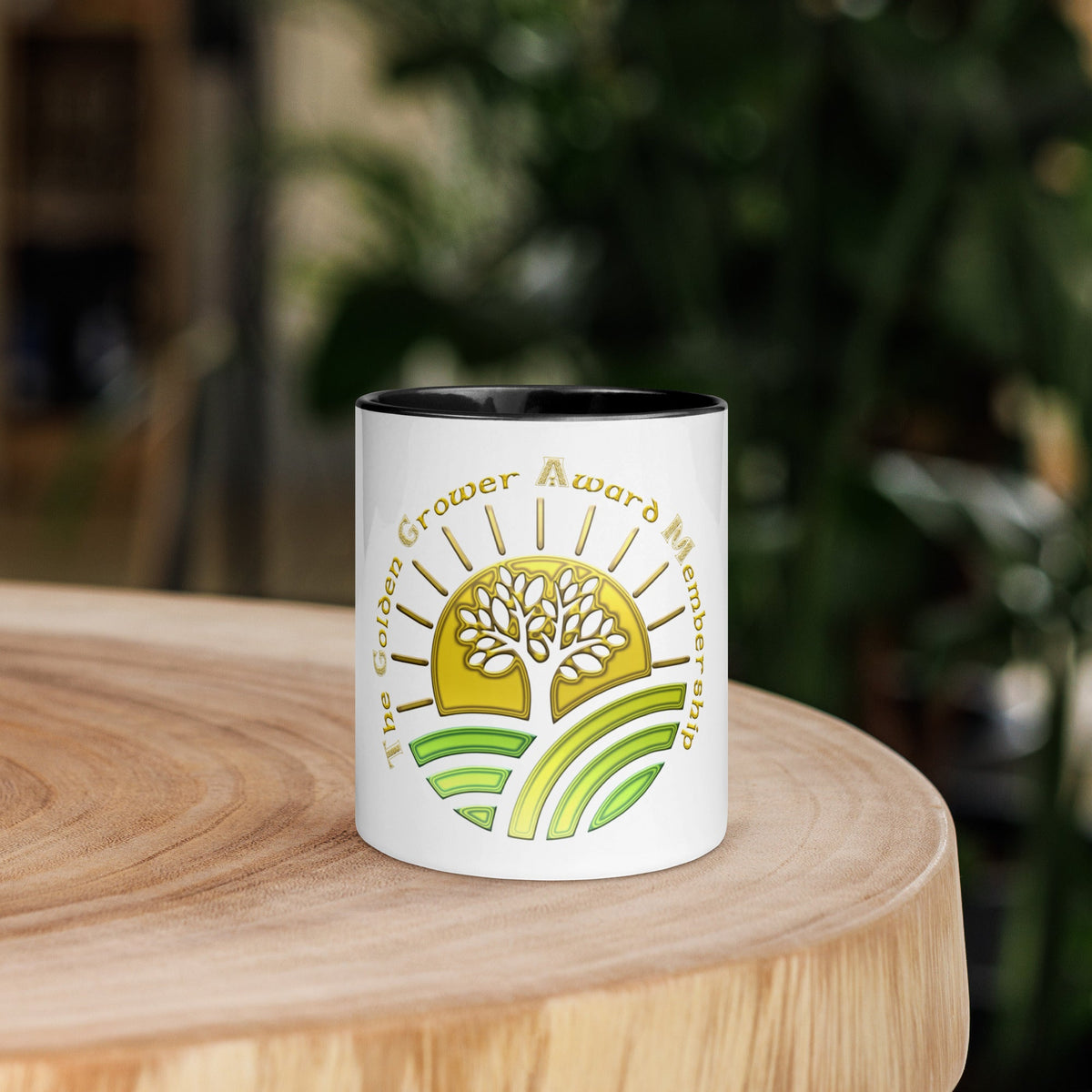 swiftharvest.net Black / 11 oz The Golden Grower Membership Mug with Color Inside