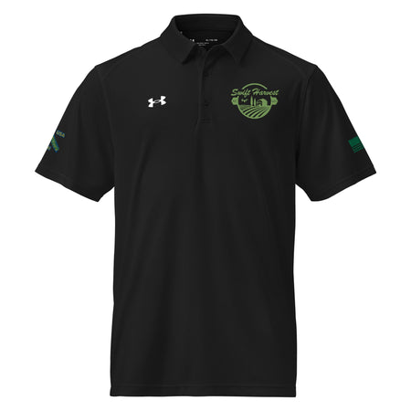 swiftharvest.net Black / S AFC Swift Harvest Alfalfa First Class Employee Uniform Under Armour® men's polo