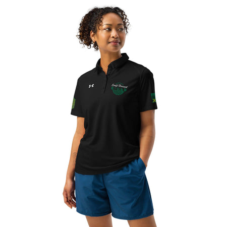 swiftharvest.net Black / S MASAS white lettering Under Armour® women’s polo