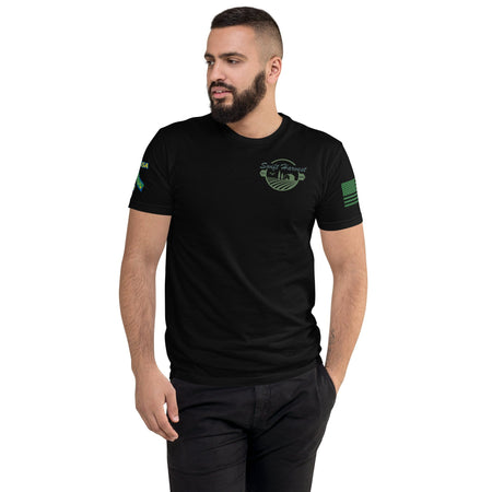 swiftharvest.net Black / XS ASC O+ AZ Short Sleeve T-shirt