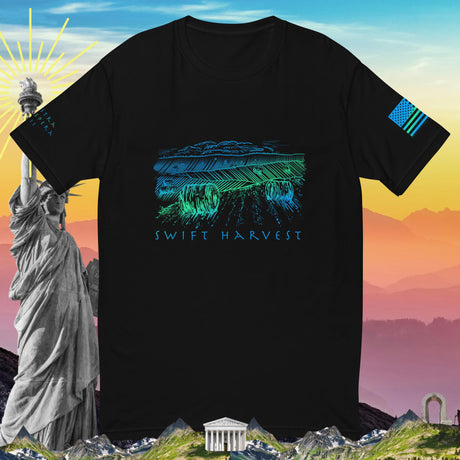 swiftharvest.net Black / XS Farm Art Swift Harvest Short Sleeve T-shirt