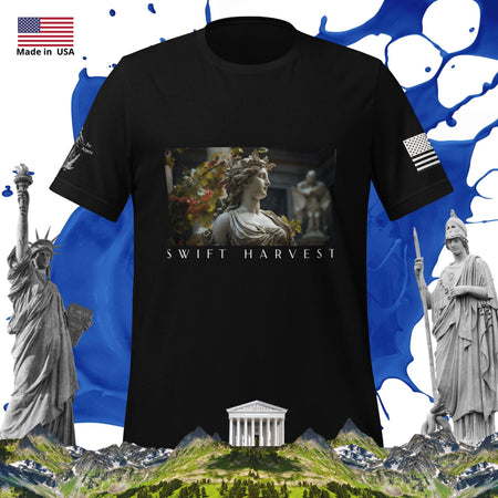 swiftharvest.net Black / XS Harvest Goddess Demeter V1.1 Unisex t-shirt