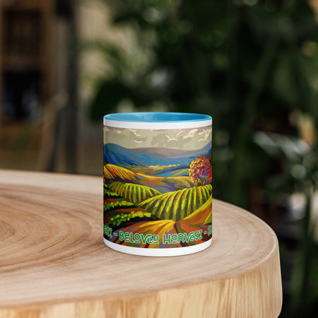 swiftharvest.net Blue / 11 oz Farm Art Mug with Color Inside