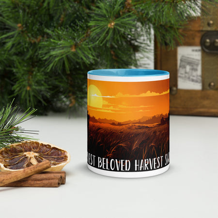 swiftharvest.net Blue / 11 oz Harvest Sunset Mug with Color Inside