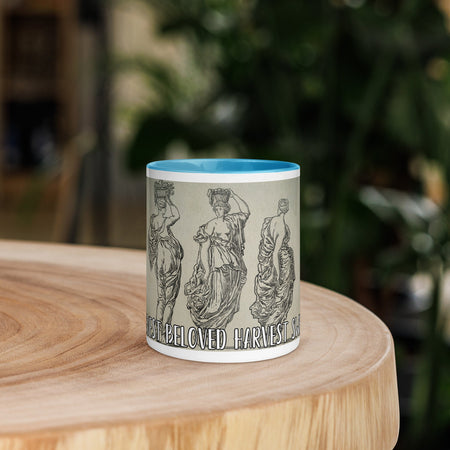 swiftharvest.net Blue / 11 oz The Triple Goddess Harvest Mug with Color Inside