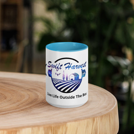 swiftharvest.net Blue / 15 oz Cosmic Swift Harvest Mug with Color Inside