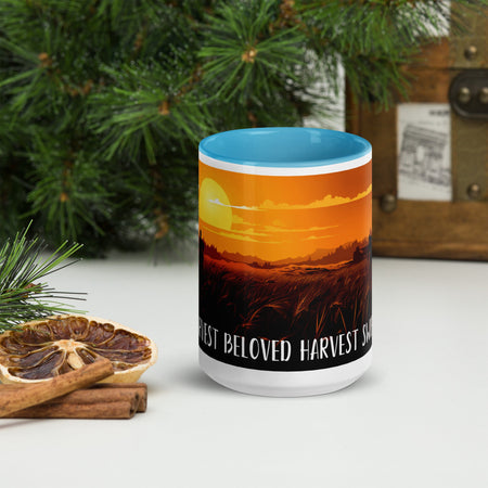 swiftharvest.net Blue / 15 oz Harvest Sunset Mug with Color Inside