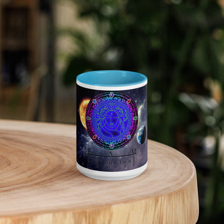 swiftharvest.net Blue / 15 oz IAO Mug with Color Inside