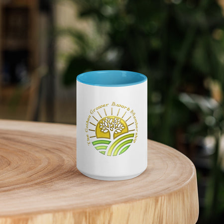 swiftharvest.net Blue / 15 oz The Golden Grower Membership Mug with Color Inside