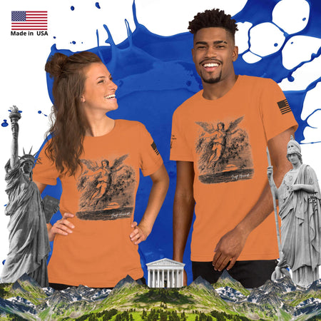 swiftharvest.net Burnt Orange / XS Harvest Angel Unisex t-shirt