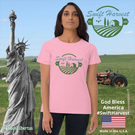 swiftharvest.net Charity Pink / S Swift Harvest Women's short sleeve t-shirt