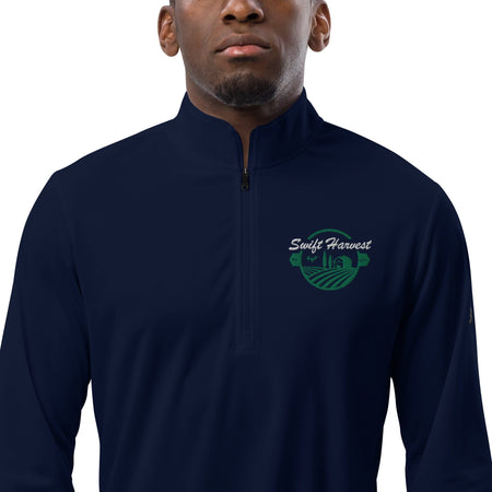 swiftharvest.net Collegiate Navy / S MASAS Quarter zip pullover