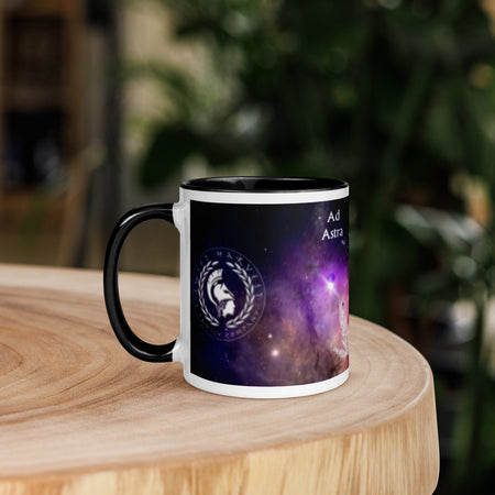 swiftharvest.net Cosmic Ad Astra Per Aspera Mug with Color Inside