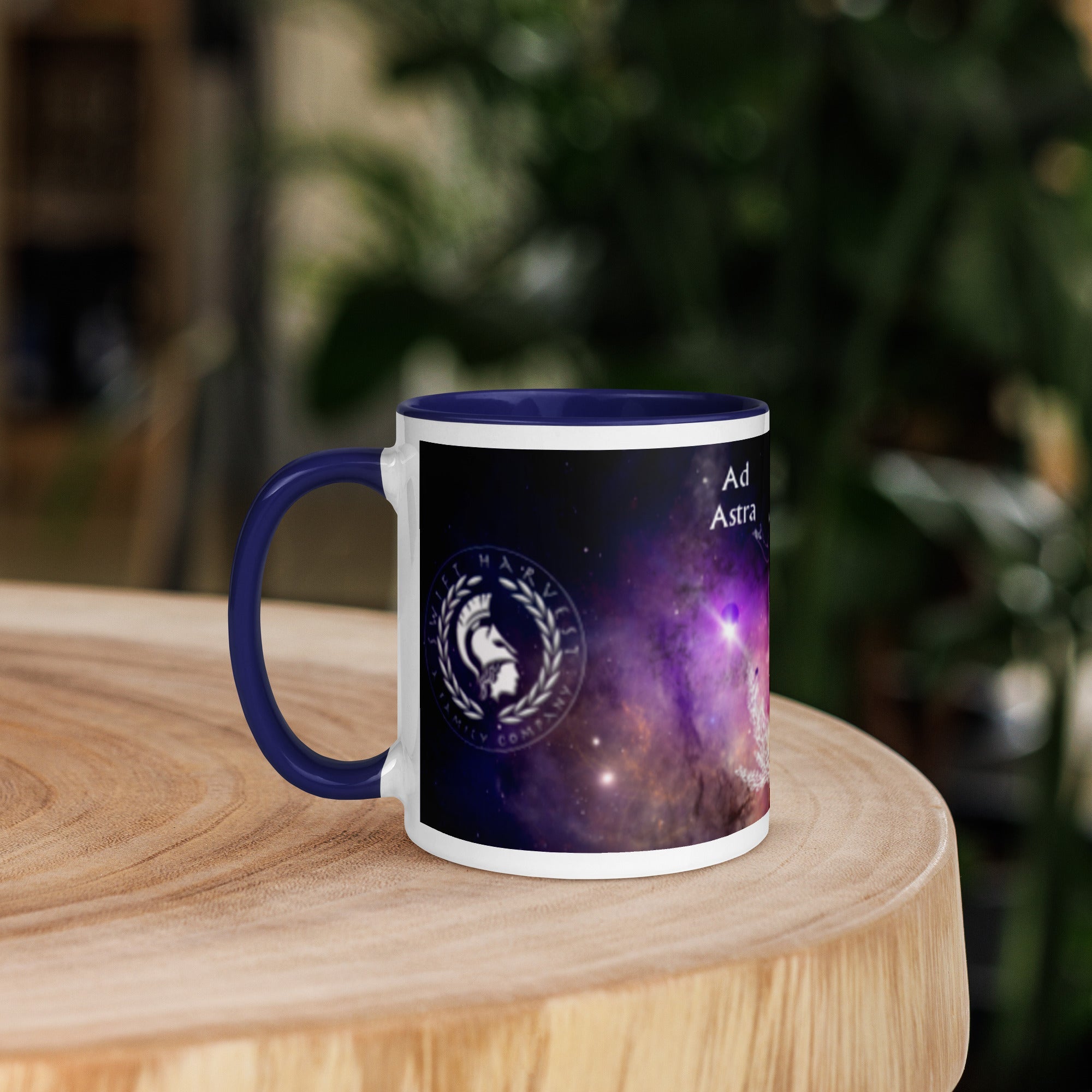 swiftharvest.net Cosmic Ad Astra Per Aspera Mug with Color Inside