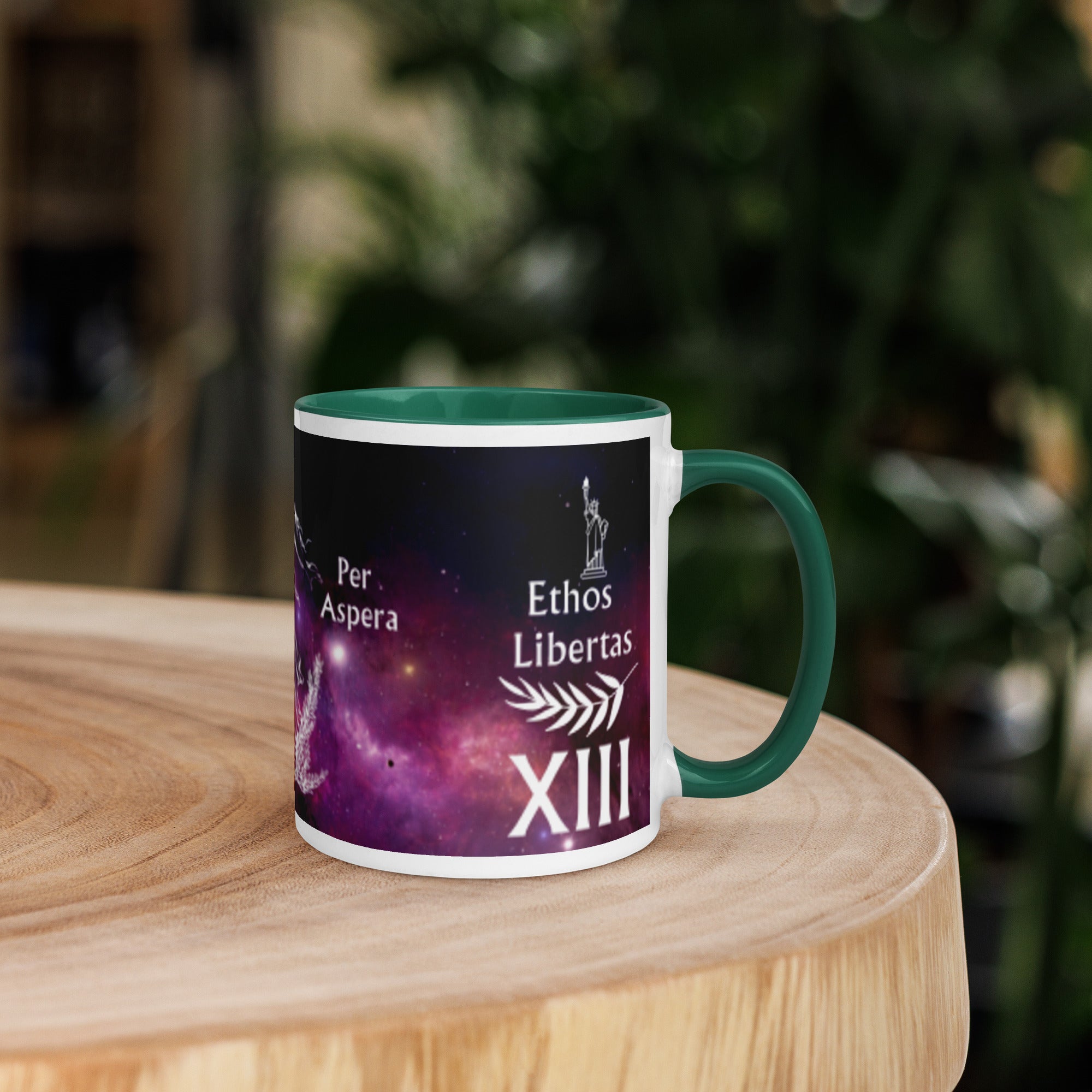 swiftharvest.net Cosmic Ad Astra Per Aspera Mug with Color Inside