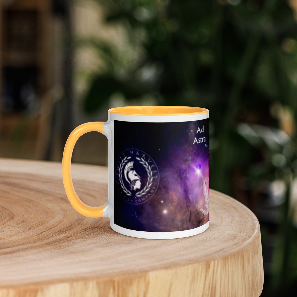 swiftharvest.net Cosmic Ad Astra Per Aspera Mug with Color Inside