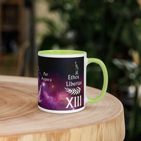 swiftharvest.net Cosmic Ad Astra Per Aspera Mug with Color Inside