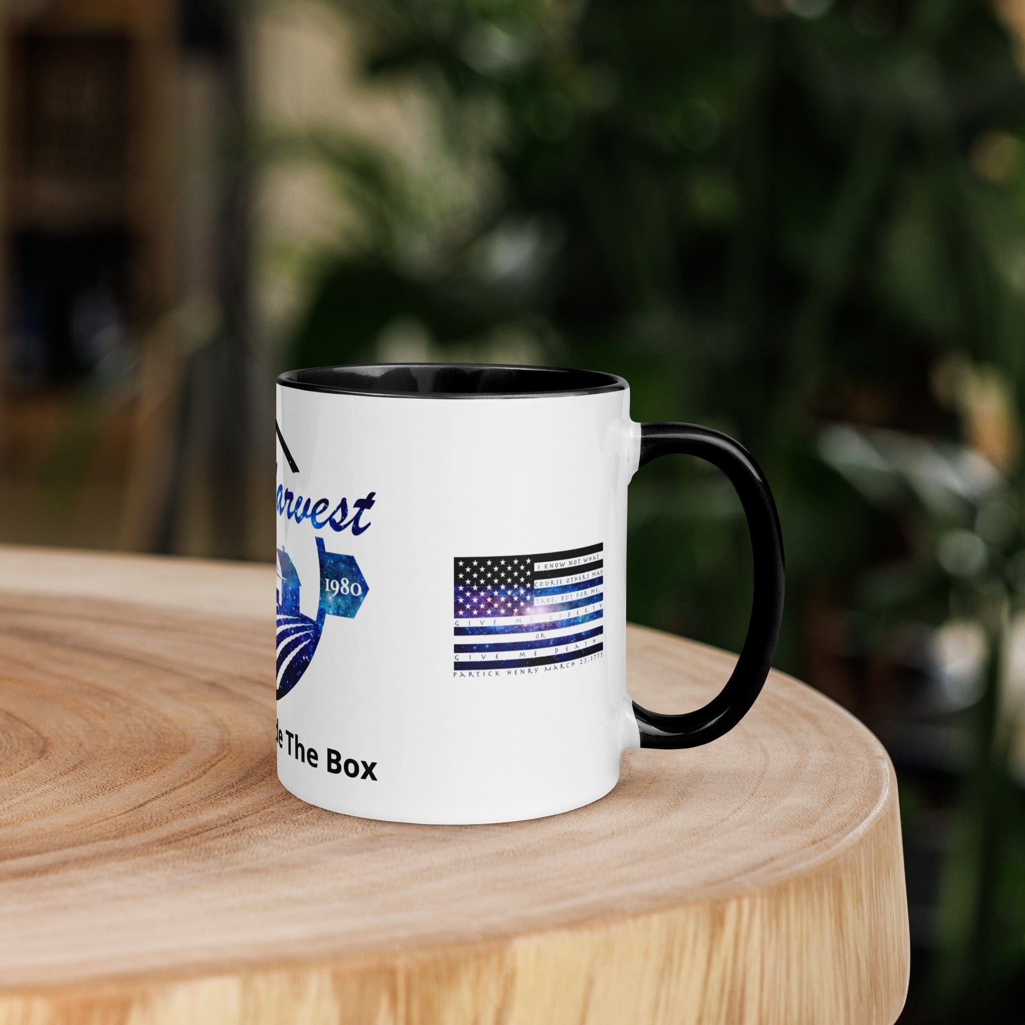 swiftharvest.net Cosmic Swift Harvest Mug with Color Inside