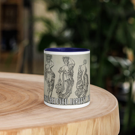 swiftharvest.net Dark Blue / 11 oz The Triple Goddess Harvest Mug with Color Inside