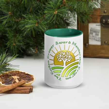 swiftharvest.net Dark green / 15 oz The Golden Grower Award Program Membership Mug with Color Inside