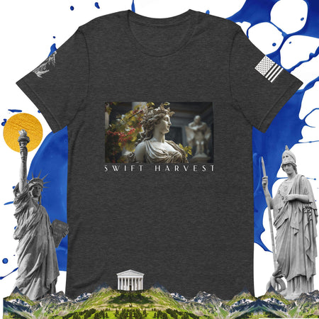 swiftharvest.net Dark Grey Heather / XS Harvest Goddess Demeter V1.0 Unisex t-shirt