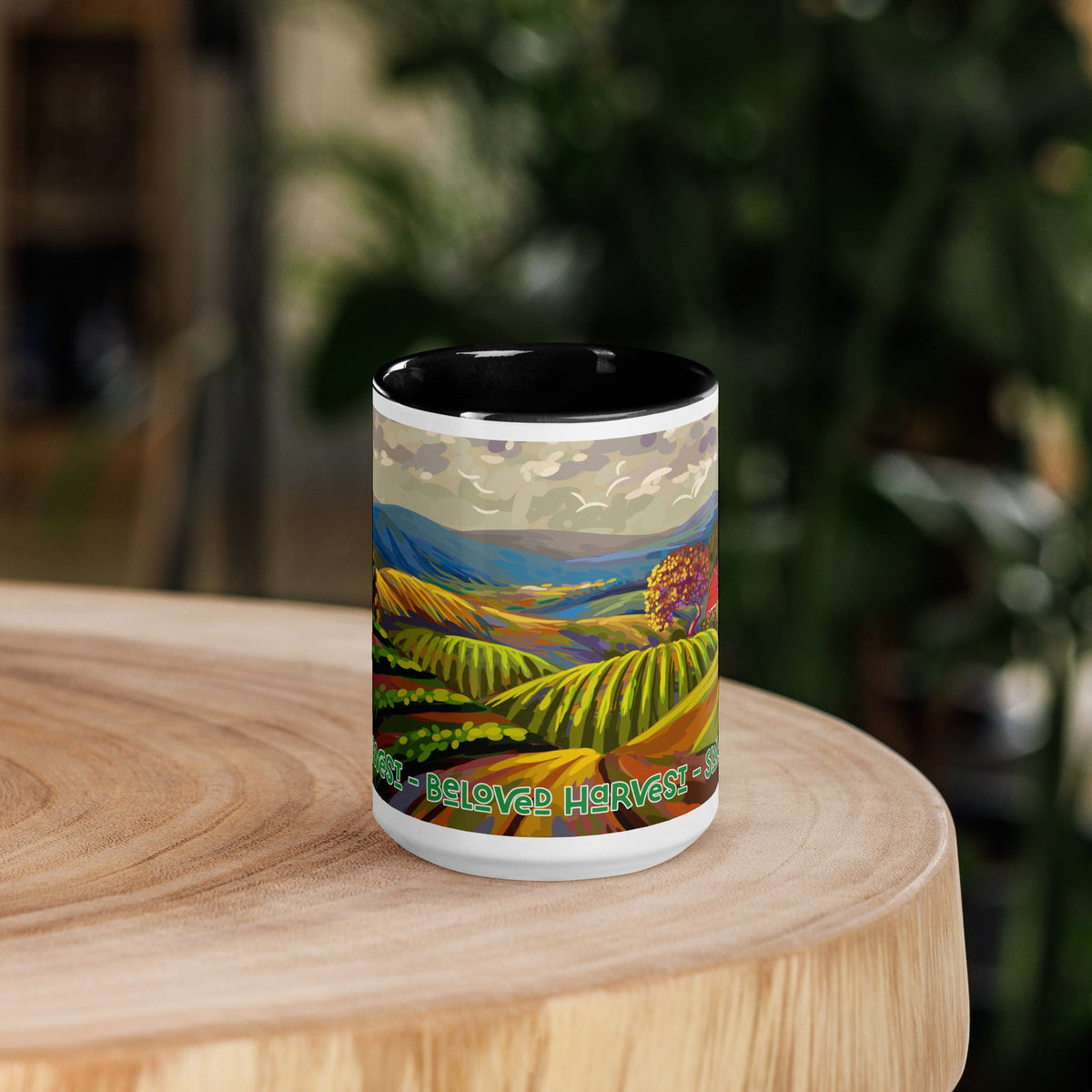 swiftharvest.net Farm Art Mug with Color Inside