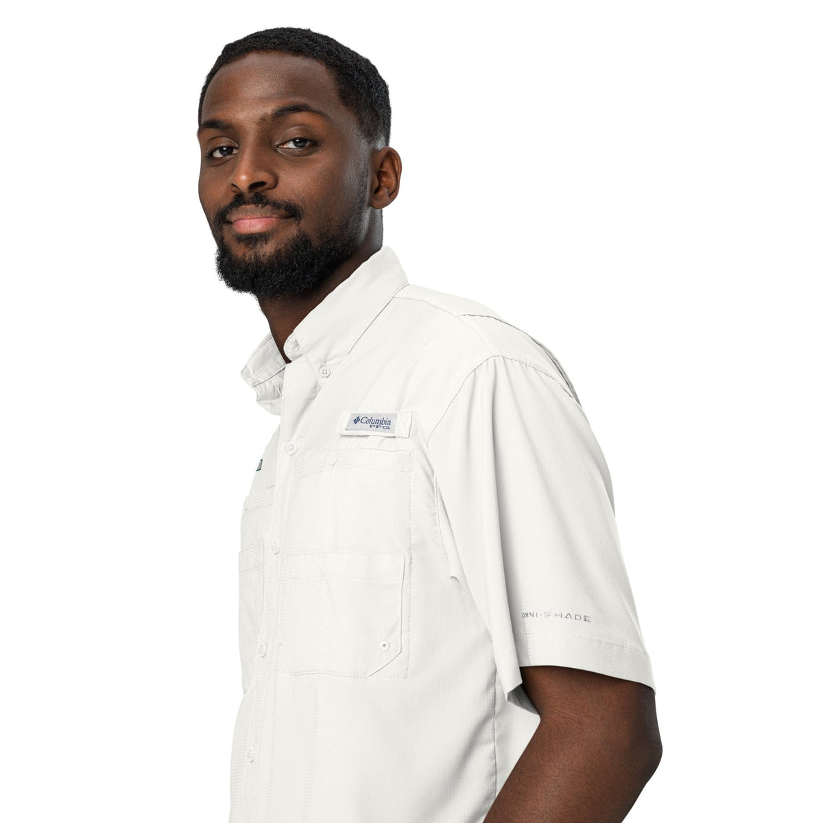 swiftharvest.net FOCO1 Men’s Columbia short sleeve button shirt