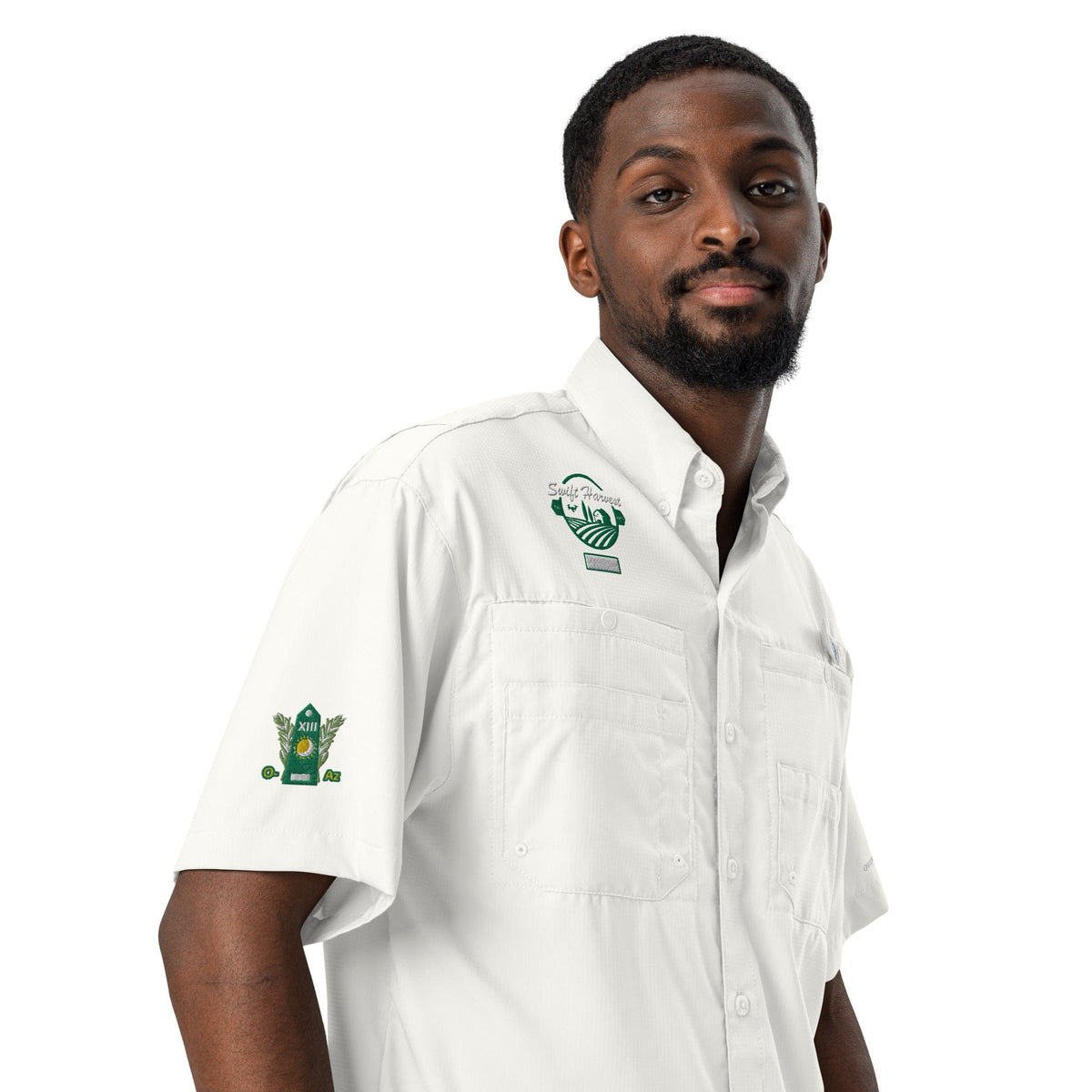 swiftharvest.net FOCO1 Men’s Columbia short sleeve button shirt